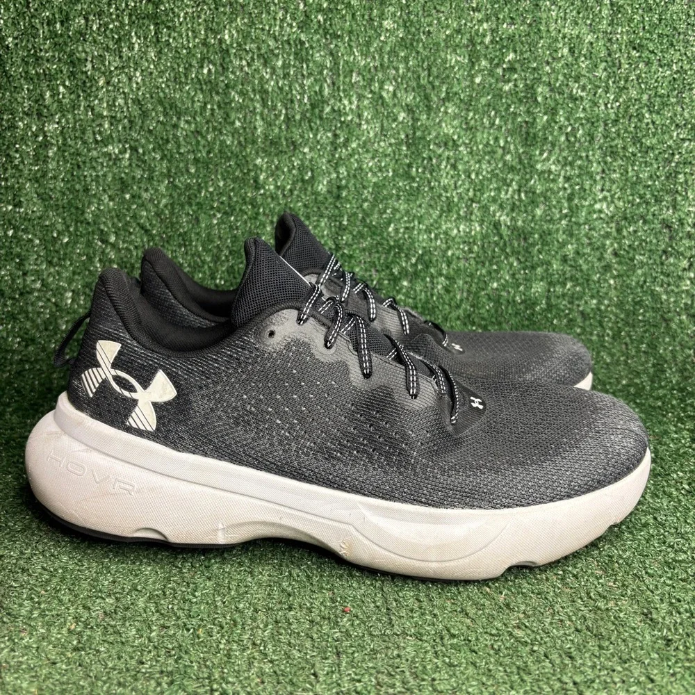 Under Armour HOVR Infinite Mesh Breathable Athletic Running Sneaker Black Men 12
